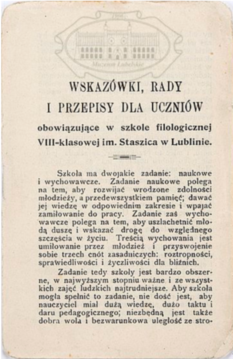 Wskazówki, rady i przepisy dla uczniów